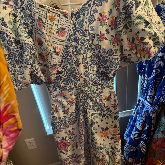 FARM Rio Colorful Patchwork Maxi Dress - Picture 3 of 3